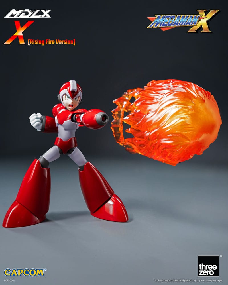 Mega Man figurine MDLX Rockman X / Mega Man X (Rising Fire Version) 12 cm