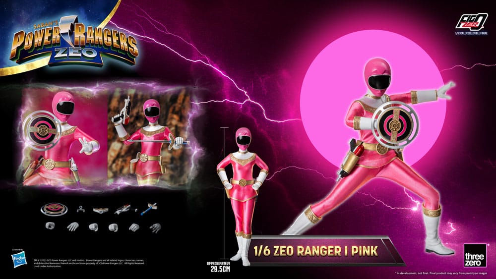Power Rangers Zeo figurine FigZero 1/6 Ranger I Pink 30 cm