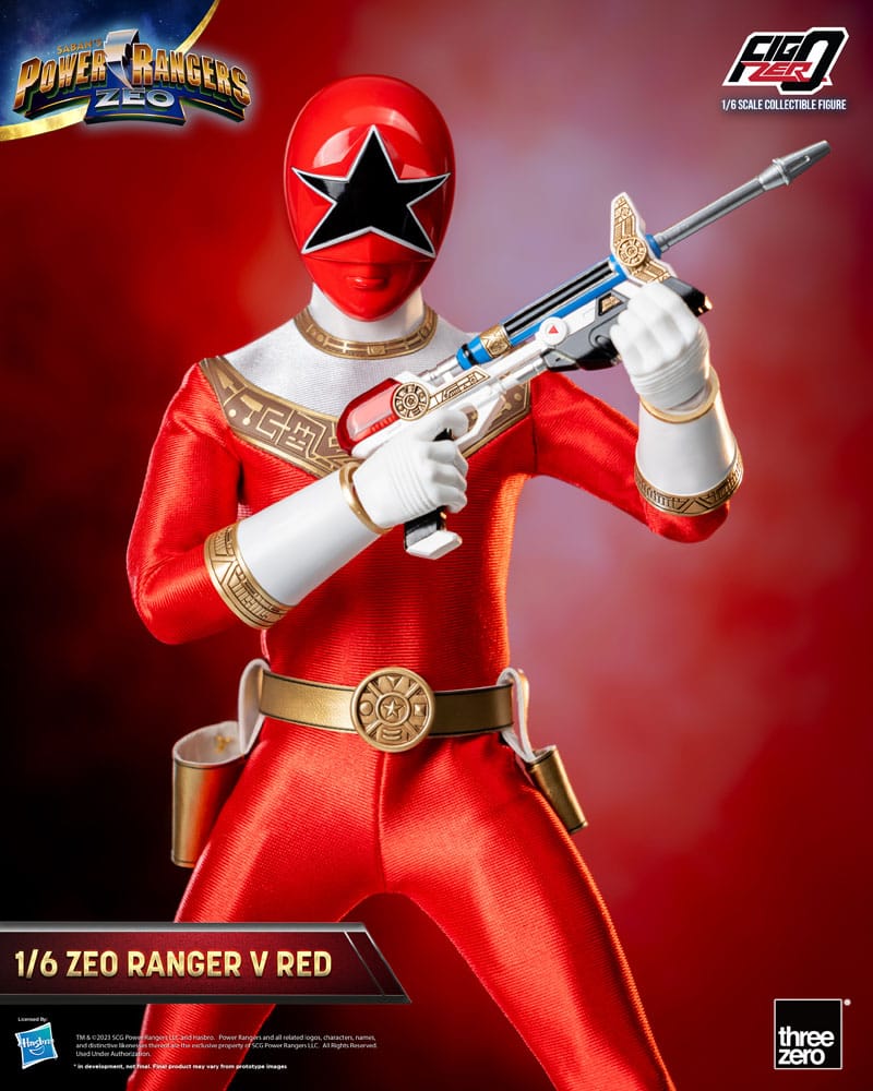 Power Rangers Zeo figurine FigZero 1/6 Ranger V Red 30 cm