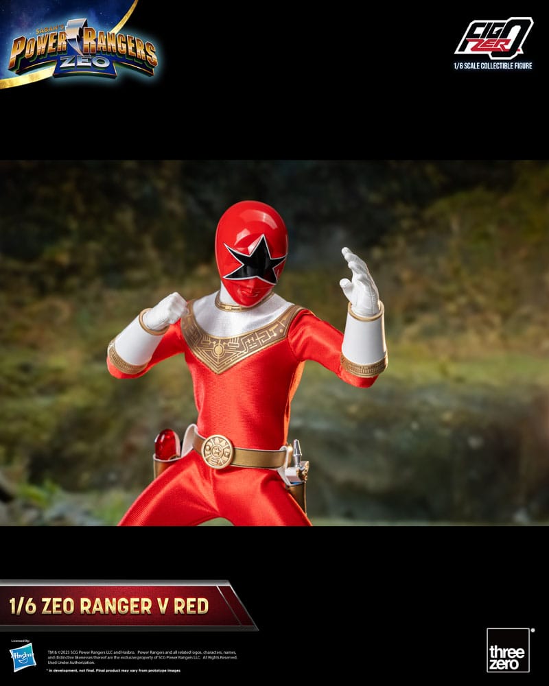 Power Rangers Zeo figurine FigZero 1/6 Ranger V Red 30 cm