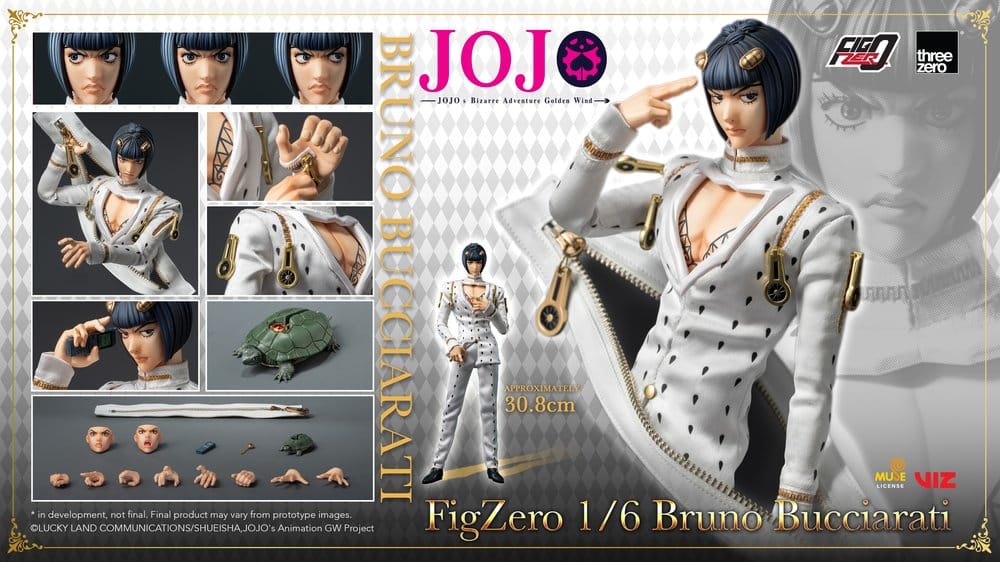 Jojo's Bizarre Adventure: Golden Wind figurine FigZero 1/6 Bruno Bucciarati 31 cm