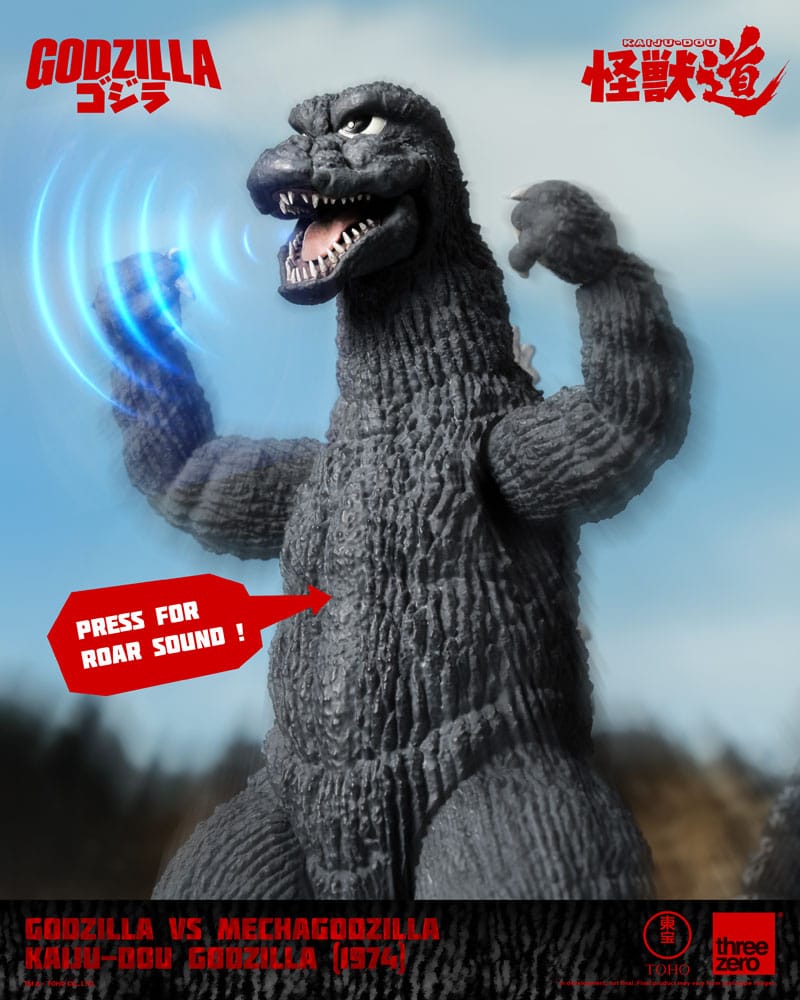 Godzilla vs. Mechagodzilla (1974) figurine Kaiju-Dou Godzilla (1974) 23 cm