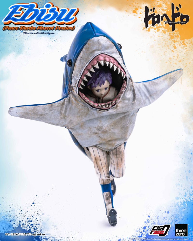 Dorohedoro figurine FigZero 1/6 Ebisu Peace Sharks Mascot Ver. 24 cm