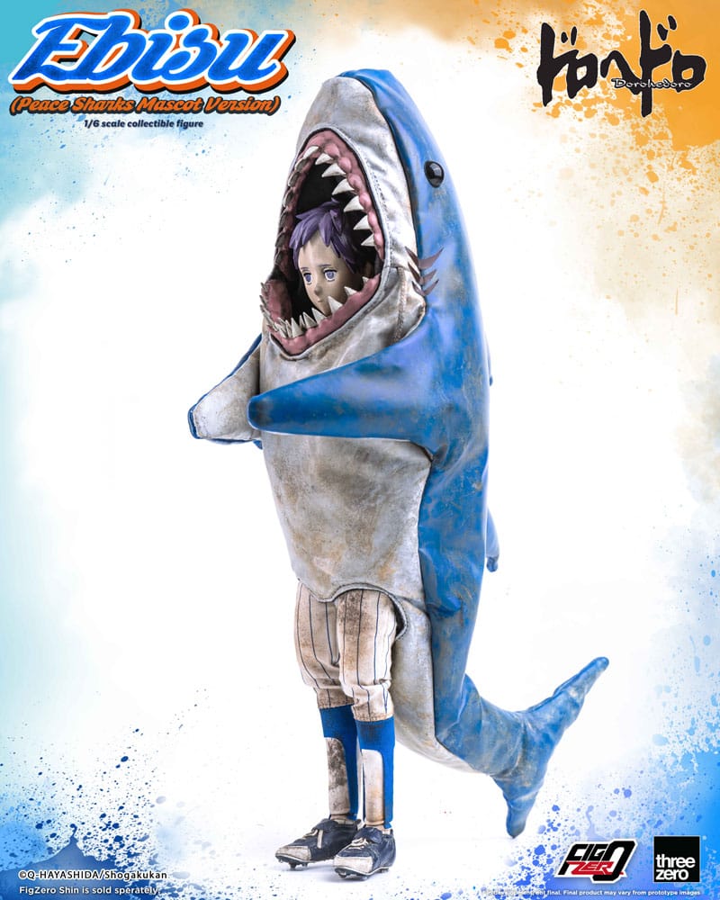 Dorohedoro figurine FigZero 1/6 Ebisu Peace Sharks Mascot Ver. 24 cm
