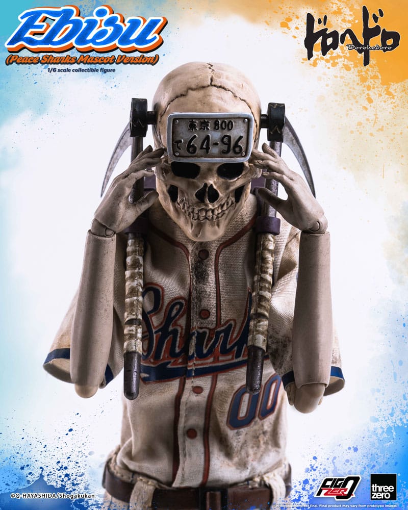 Dorohedoro figurine FigZero 1/6 Ebisu Peace Sharks Mascot Ver. 24 cm