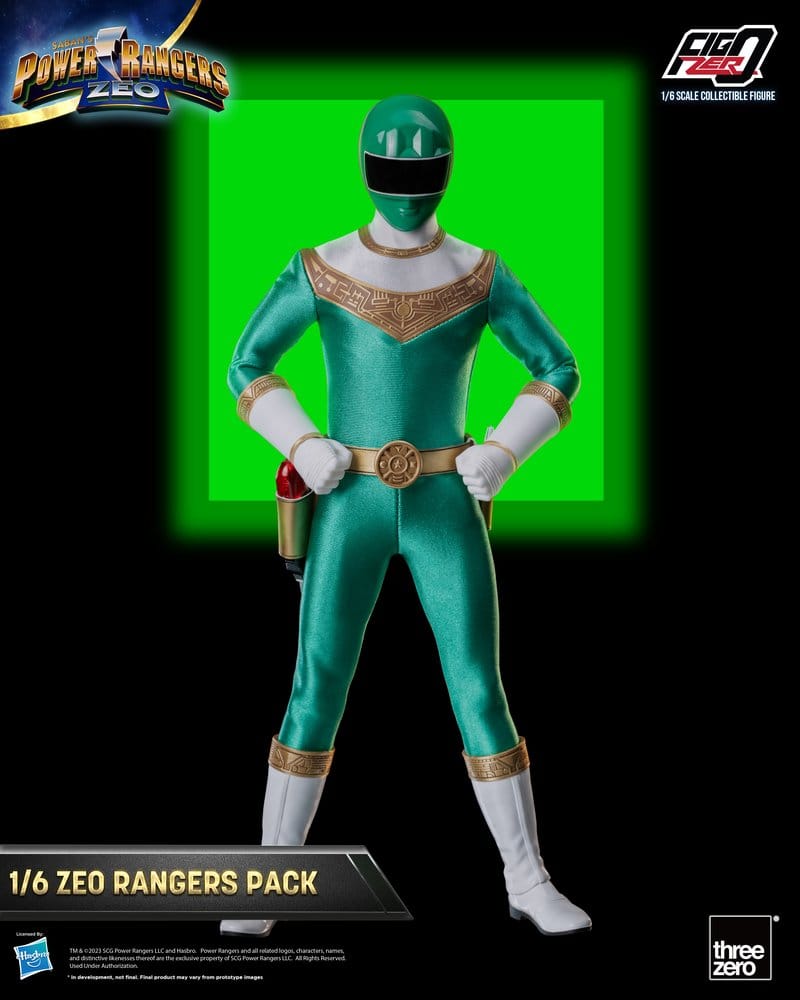 Power Rangers Zeo pack 5 figurines FigZero 1/6 Zeo Rangers 30 cm