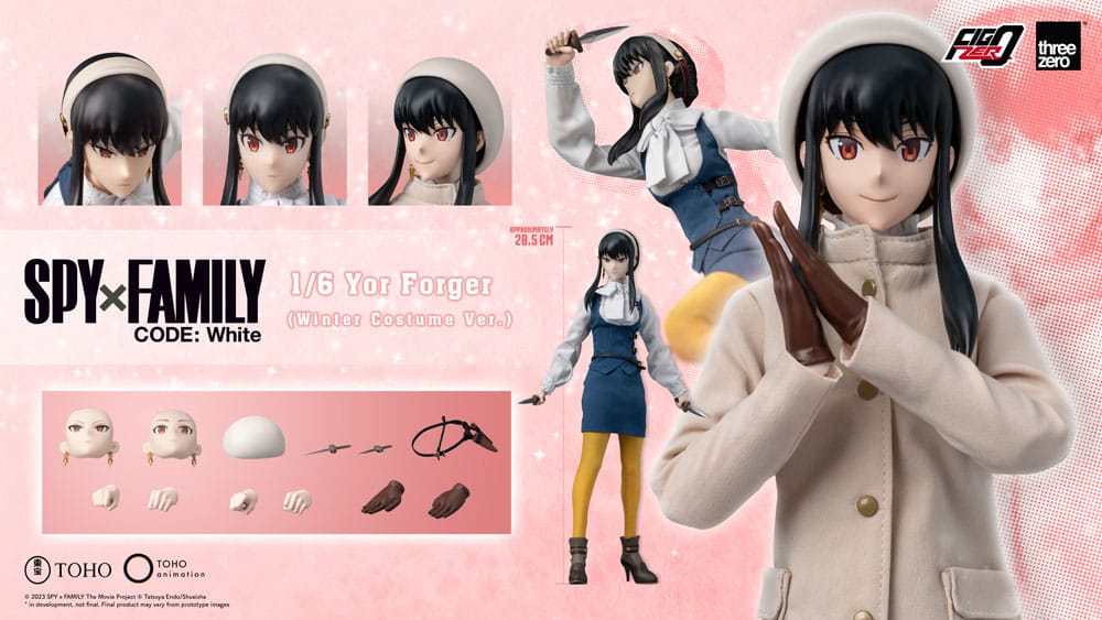 Spy x Family figurine FigZero 1/6 Yor Forger (Winter Costume Ver.) 31 cm