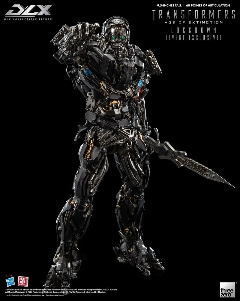 Transformers: Age of Extinction figurine 1/6 DLX Lockdown 24 cm heo Exclusive