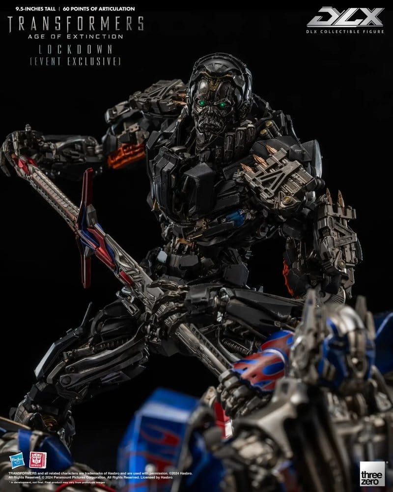 Transformers: Age of Extinction figurine 1/6 DLX Lockdown 24 cm heo Exclusive