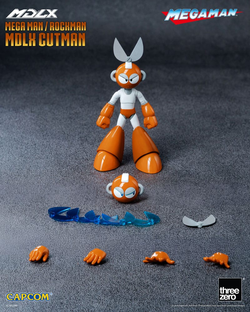 Mega Man figurine MDLX Rockman / Mega Man Cutman 12 cm
