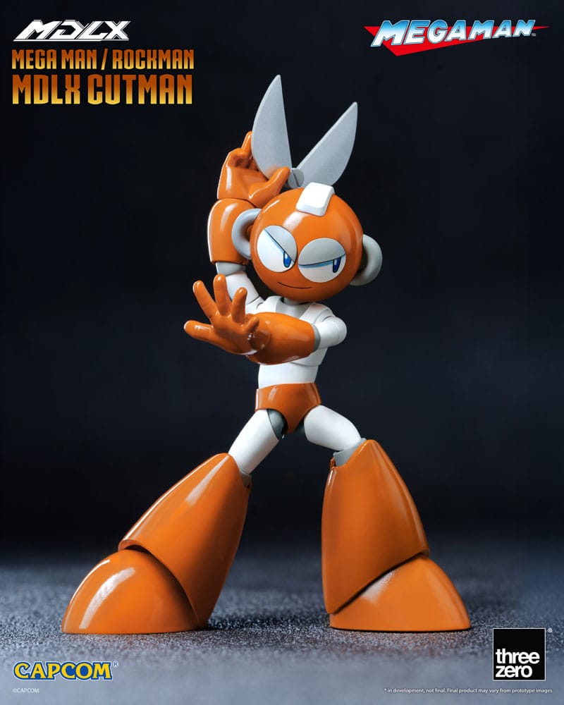 Mega Man figurine MDLX Rockman / Mega Man Cutman 12 cm