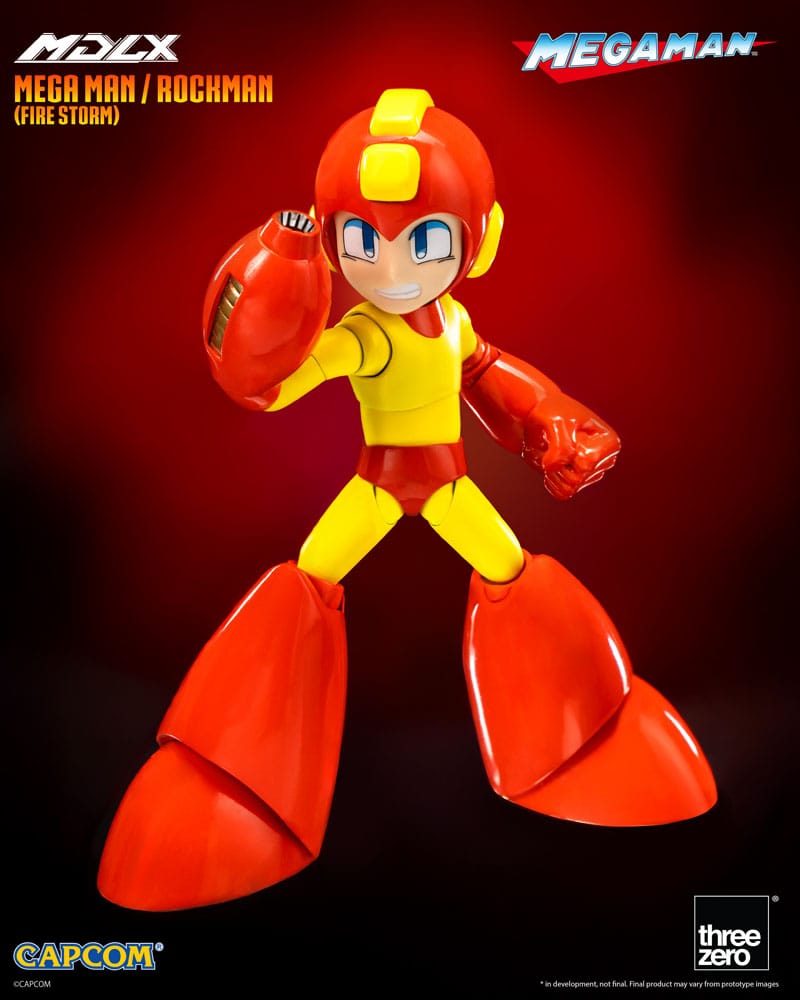 Mega Man figurine MDLX Mega Man / Rockman (Fire Storm) 10 cm