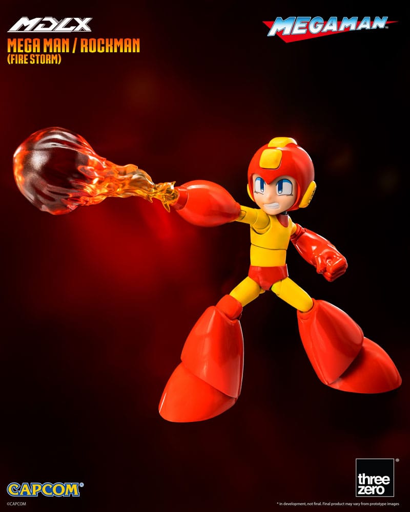 Mega Man figurine MDLX Mega Man / Rockman (Fire Storm) 10 cm