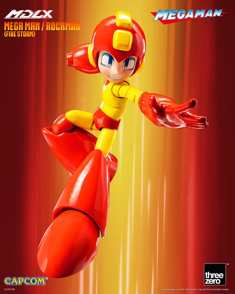 Mega Man figurine MDLX Mega Man / Rockman (Fire Storm) 10 cm