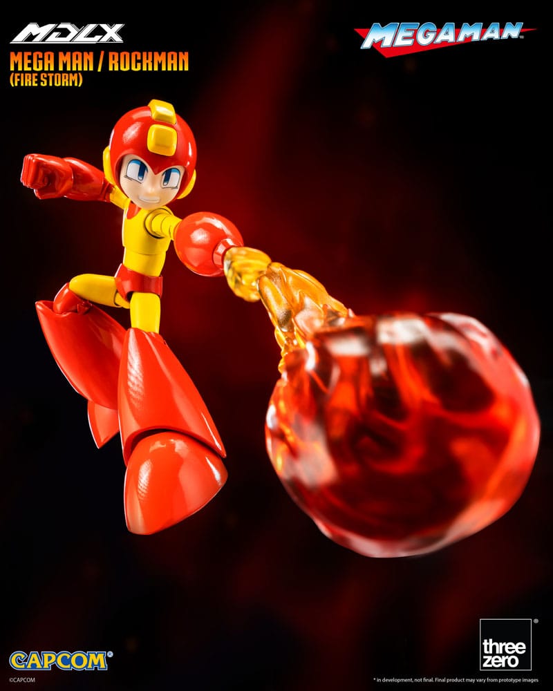 Mega Man figurine MDLX Mega Man / Rockman (Fire Storm) 10 cm