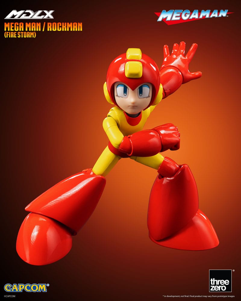 Mega Man figurine MDLX Mega Man / Rockman (Fire Storm) 10 cm
