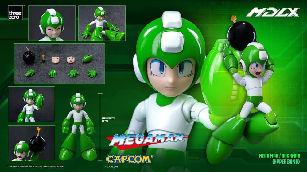Mega Man figurine MDLX Mega Man / Rockman (Hyper Bomb) 10 cm