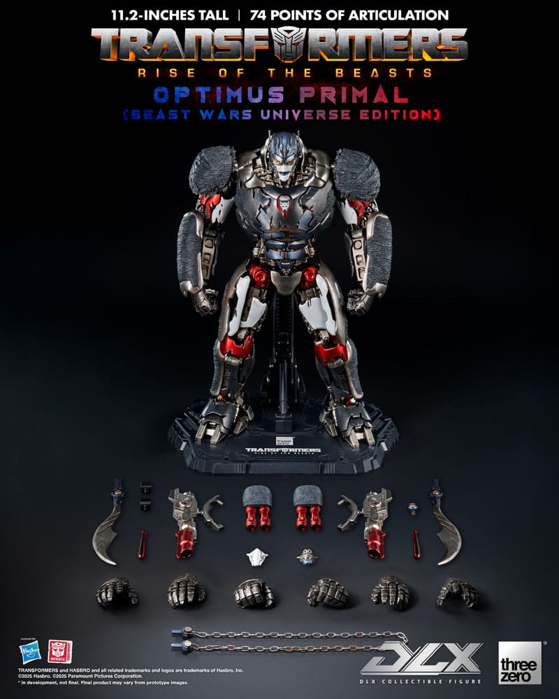 Transformers: Rise of the Beasts figurine DLX Optimus Primal (Beast Wars Universe Edition) 29 cm