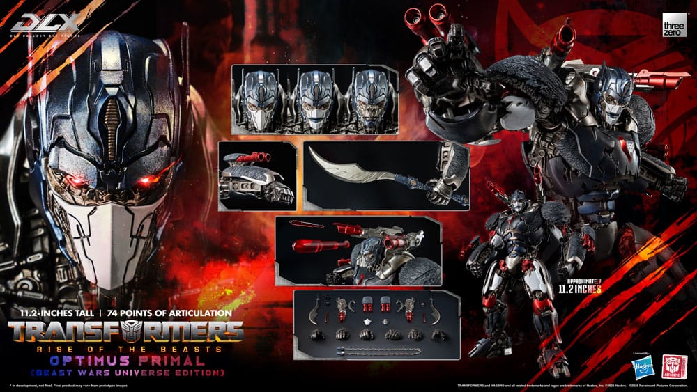 Transformers: Rise of the Beasts figurine DLX Optimus Primal (Beast Wars Universe Edition) 29 cm