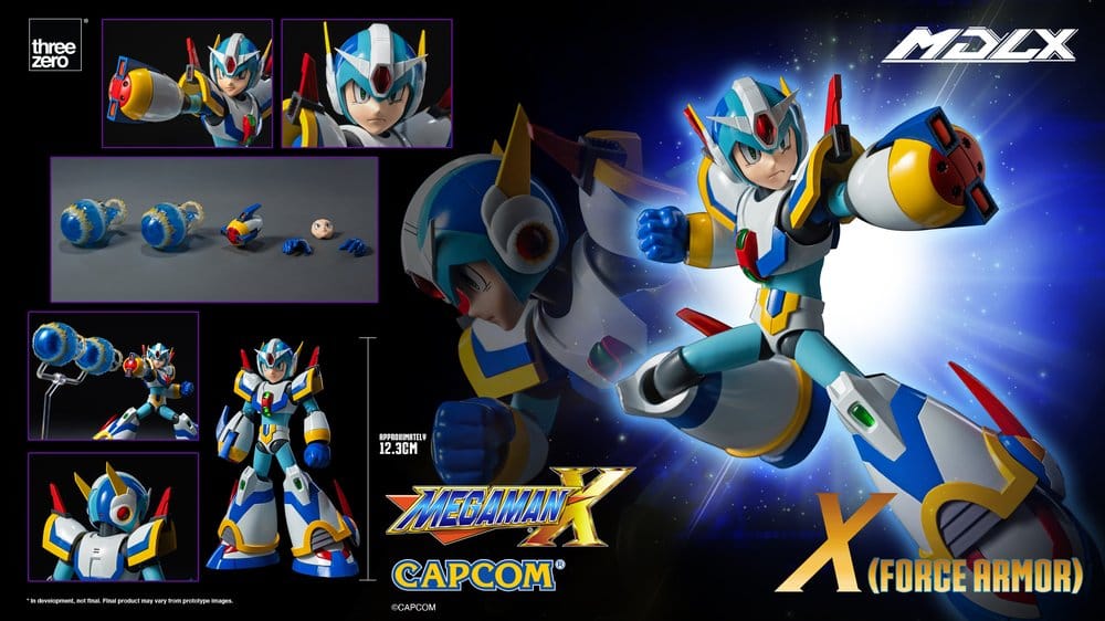 Mega Man X MDLX figurine Rockman / Mega Man Force Armor 12 cm