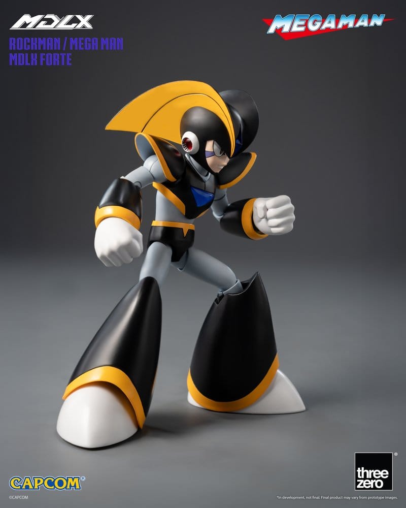 Mega Man figurine MDLX Rockman / Mega Man Forte 10 cm