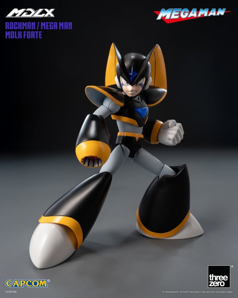 Mega Man figurine MDLX Rockman / Mega Man Forte 10 cm
