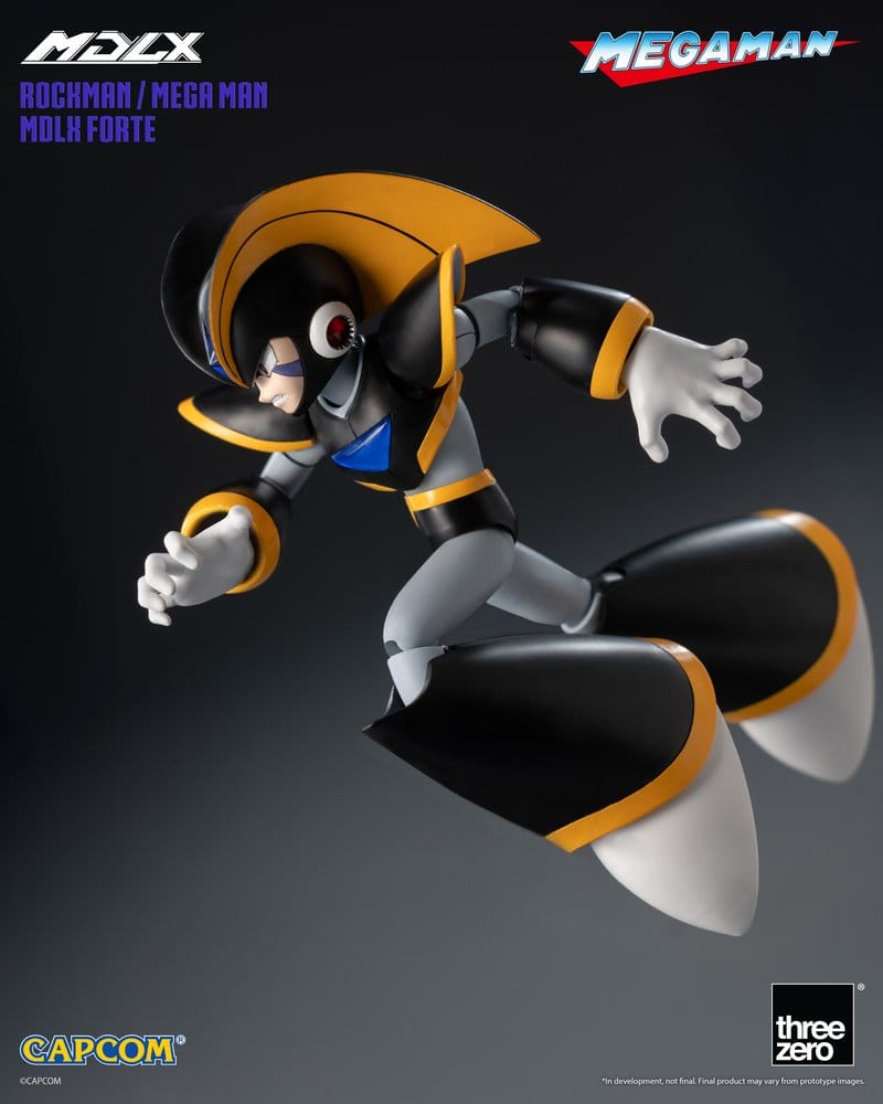 Mega Man figurine MDLX Rockman / Mega Man Forte 10 cm
