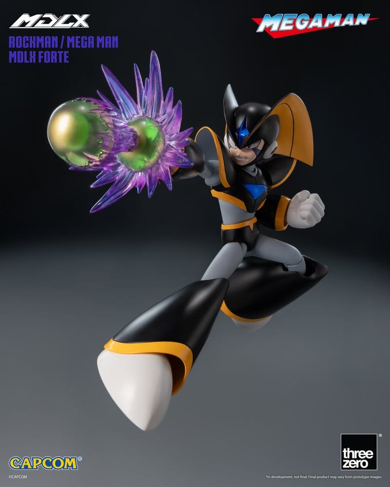 Mega Man figurine MDLX Rockman / Mega Man Forte 10 cm