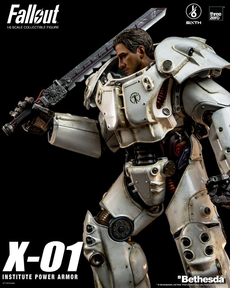 Fallout figurine FigZero 1/6 X-01 Institute Power Armor 37 cm