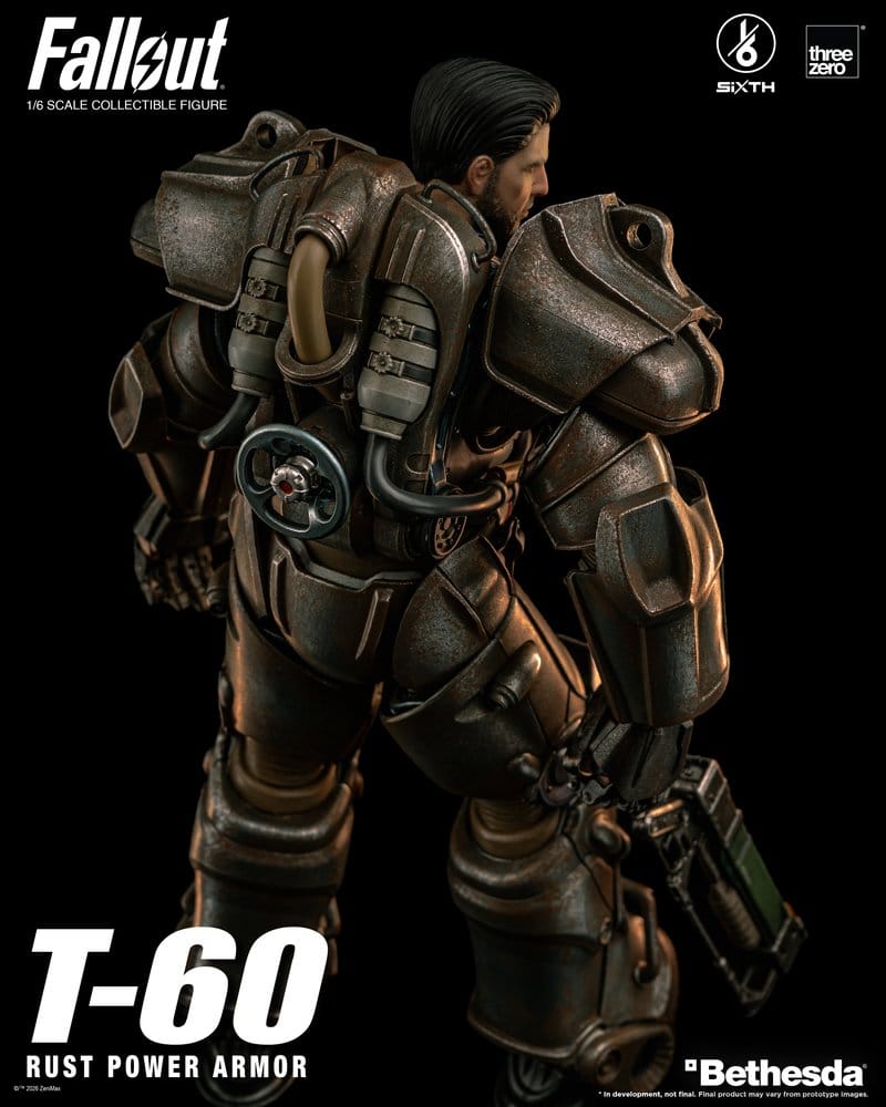 Fallout figurine 1/6 T-60 Rust Power Armor