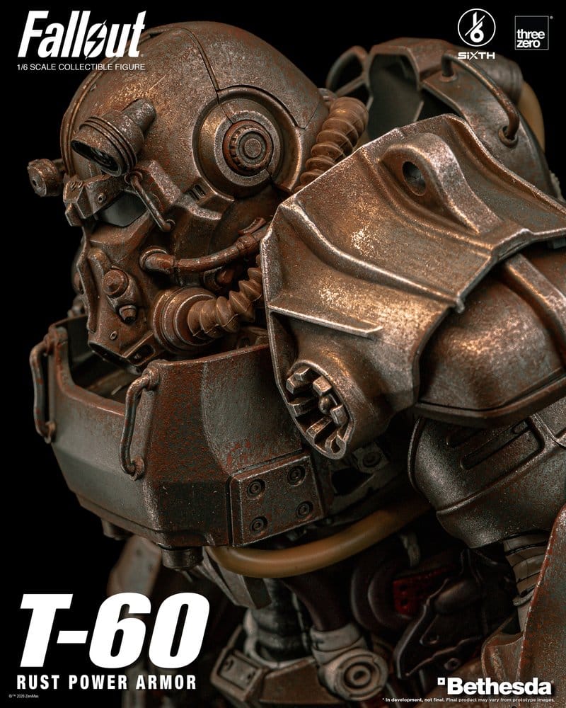 Fallout figurine 1/6 T-60 Rust Power Armor