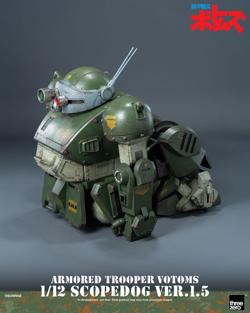 Armored Trooper Votoms figurine 1/12 Scopedog Ver.1.5 15 cm