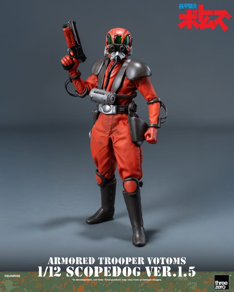 Armored Trooper Votoms figurine 1/12 Scopedog Ver.1.5 15 cm