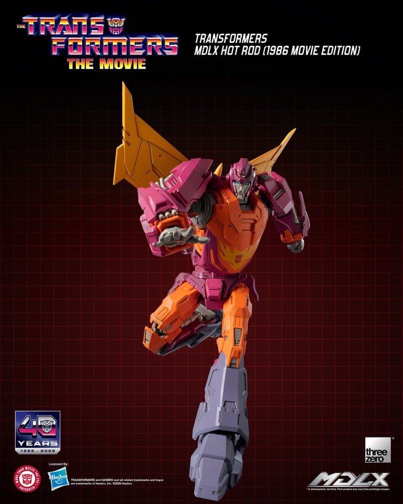 Transformers figurine MDLX Hot Rod (1986 Movie Edition) 18 cm