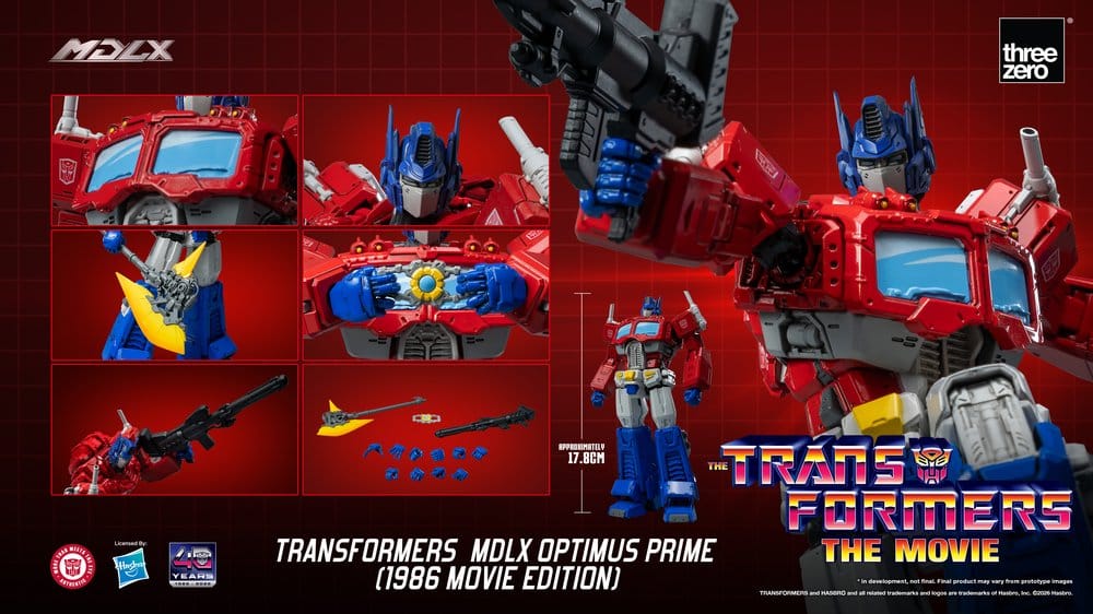 Transformers MDLX figurine Optimus Prime (1986 Movie Edition) 18 cm
