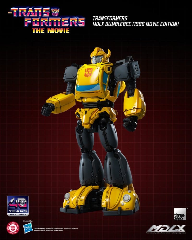 Transformers MDLX figurine Bumblebee (1986 Movie Edition) 12 cm