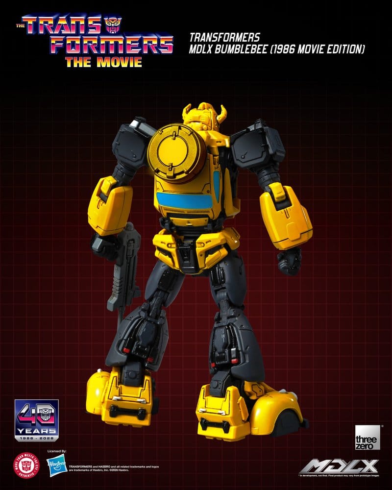 Transformers MDLX figurine Bumblebee (1986 Movie Edition) 12 cm