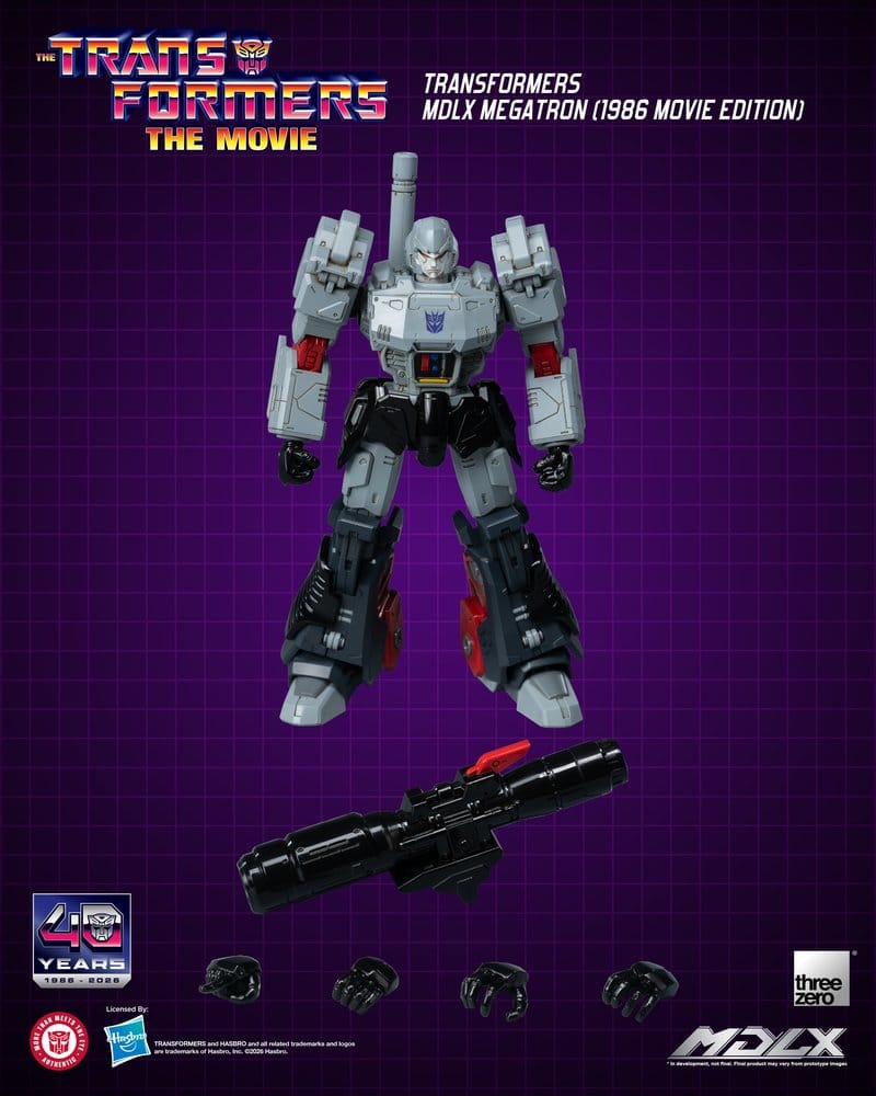Transformers MDLX figurine Megatron (1986 Movie Edition) 18 cm