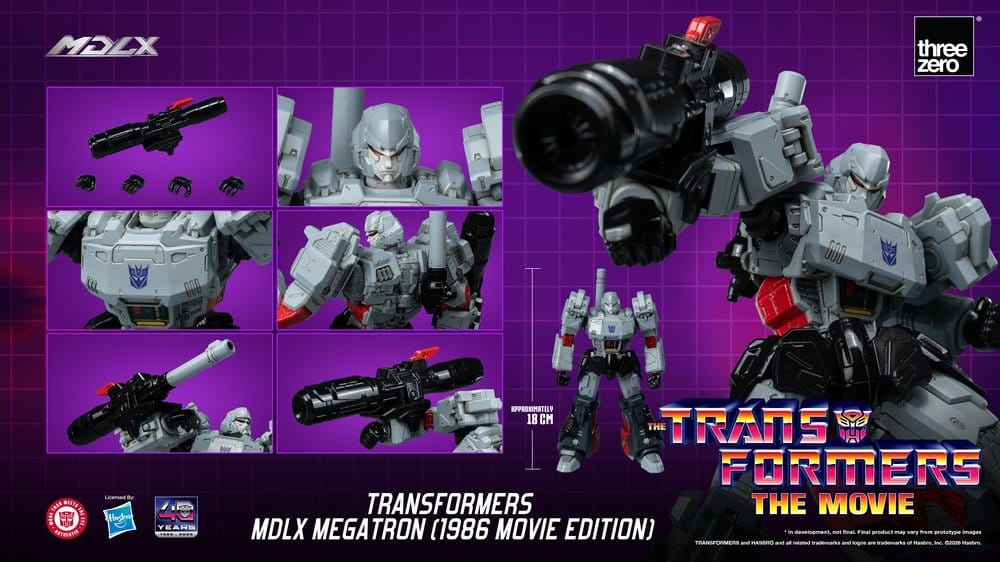 Transformers MDLX figurine Megatron (1986 Movie Edition) 18 cm