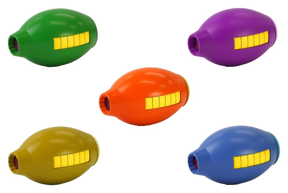 Mega Man Finger Mega Buster Set de 6 Rock Buster Vol.1 7 cm