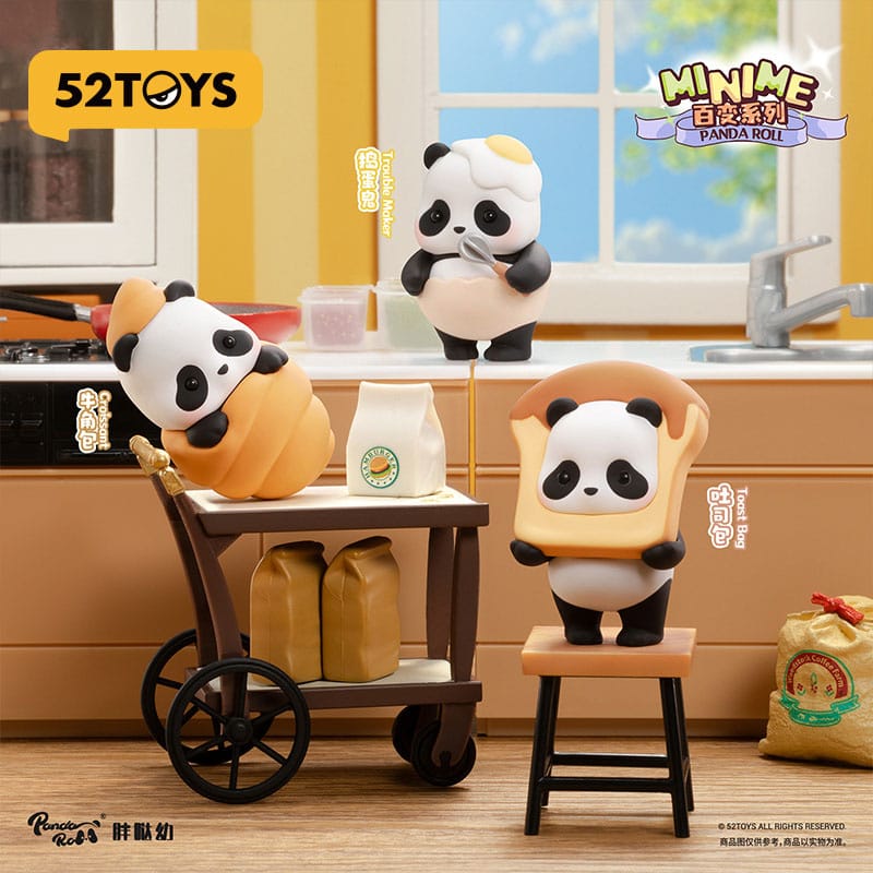 Panda Roll assortiment figurines Minime Blind Box Dress Up 4 cm (20)