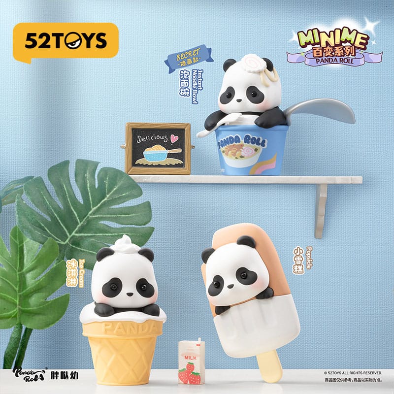 Panda Roll assortiment figurines Minime Blind Box Dress Up 4 cm (20)