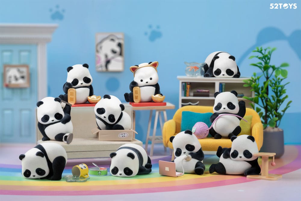 Panda Roll assortiment figurines Blind Box Panda As A Cat 7 cm (8)