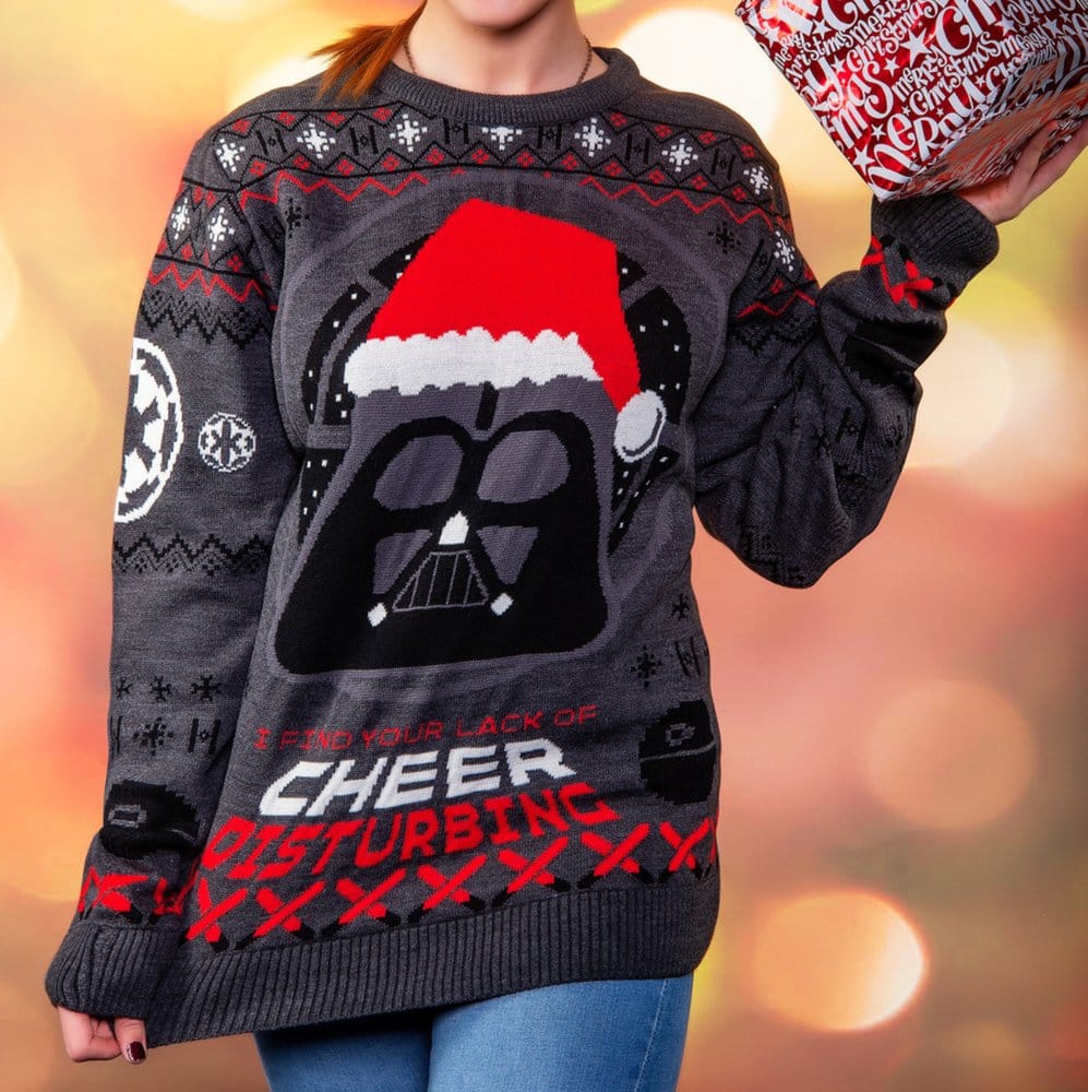 Star Wars pull de Noël Darth Vader (XXL)