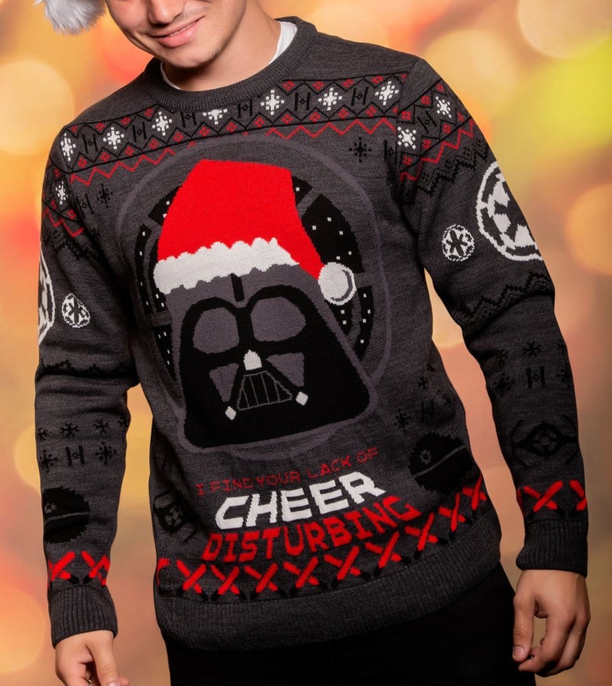 Star Wars pull de Noël Darth Vader (S)