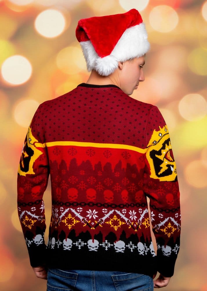 Warhammer 40,000 pull de Noël Chaos (XXL)
