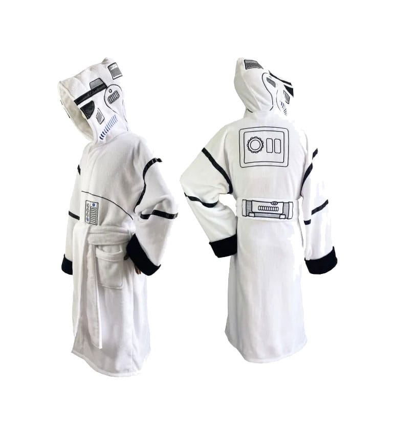 Star Wars Original Stormtrooper peignoir de bain polaire Stormtrooper White