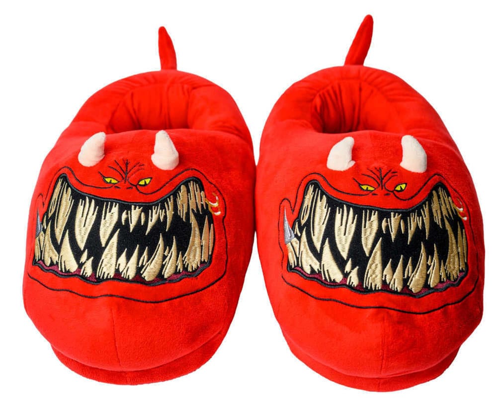 Warhammer 40,000 pantoufles Red Squig Slippers (One Size)