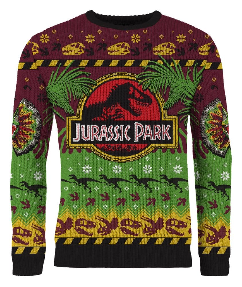 Jurassic Park pull de Noël Happy Rexmas (XL)