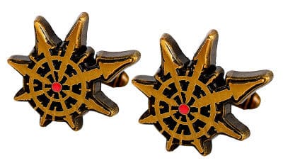Warhammer 40,000 boutons de manchette Chaos